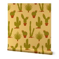 Southwest Desert Cacti - Cream