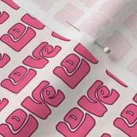 Love Is All You Need Pink Typography - Small Scale