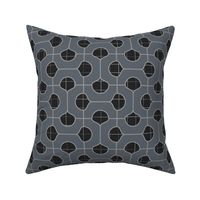 Bear Tessellations Grey Large