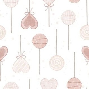 Pink lollipops Valentines Day-Medium scale