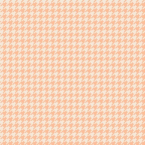 Peachy Bite Light / Jumbo Scale / Houndstooth Plaid in Peachy Pink