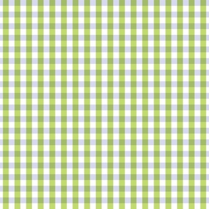 Preppy Lavender and Green Gingham