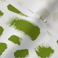 Paint Strokes // Apple Green