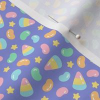 Easter Candies on Periwinkle (Small Scale)