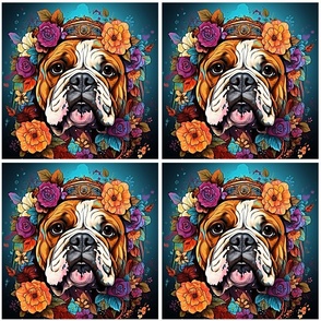 English Bulldog Boho 2 