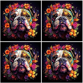 English Bulldog Boho 3 