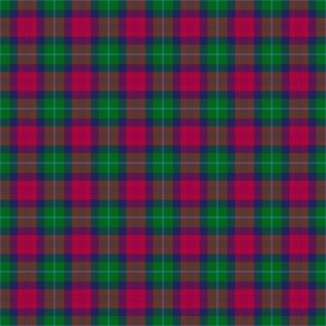 Green and Red Plaid Tartan