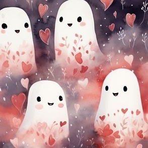 Valentines Ghosts (Medium Scale)