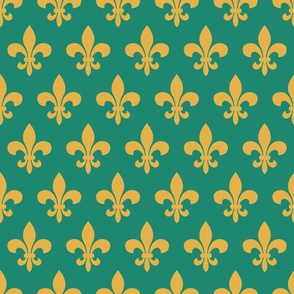 Mardi Gras Fluer De Lis Pattern – Large