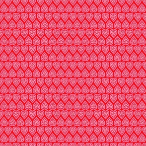 Valentine Hearts - Micro - Red