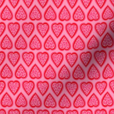 Valentine Hearts - Micro - Pink