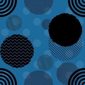 Blue circles galore