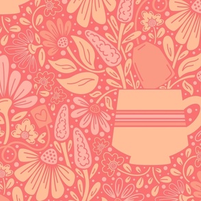 Tea In Bloom - Peach Fuzz - Jumbo Scale