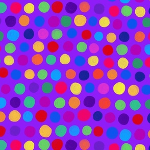 Lotsa Dots Purple