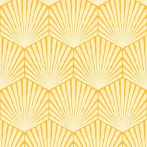 Boho Rhombus Shell //  normal scale 0057 B //  minimalist minimalism baby child children sweet neutral wallpaper sunflower sun yellow 