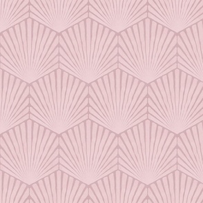 Boho Rhombus Shell //  small scale 0057 C // minimalist minimalism baby child children sweet light pink
