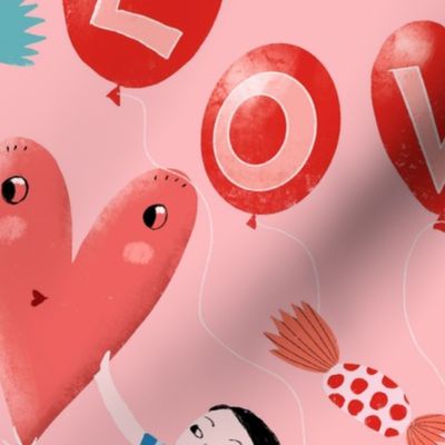 valentine love // fresh // large