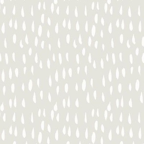 Creamy Raindrops on a Neutral background for home decor. 