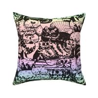 The Kitty Brigade - Cute Cat Loafs - Rainbow - Large