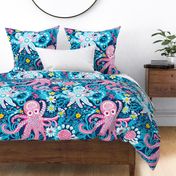 Cute preppy octopus