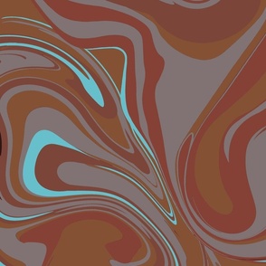 Swirls of Oxidized Copper