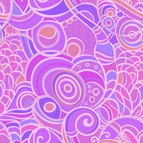 Reef Dreams in Purple and Pink