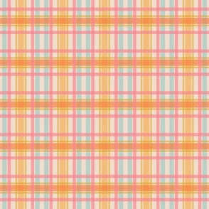 Sunshine Plaid -small - 3.6”