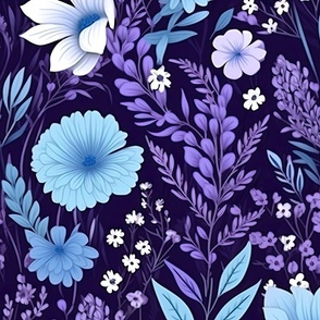 Purple Flowers 