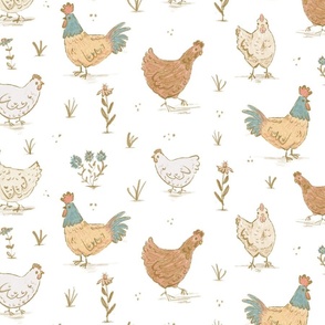 Pencil_Chickens_on_White_MED