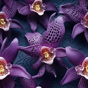 3D_Vivid_Purple_Orchids ATL_1847
