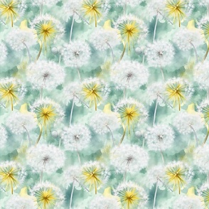 PASTEL DANDELION MEADOW 4 FLWRHT