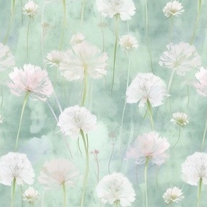 PASTEL DANDELION MEADOW 5 FLWRHT