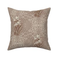 Vintage Victorian Botanical - The Artistic Rose - Soft Neutrals