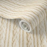 RIB KNIT EFFECT BEIGE FLWRHT