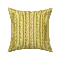 RIB KNIT EFFECT LIGHT OCHER FLWRHT