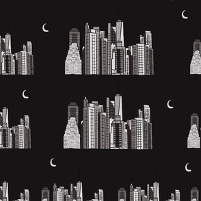 Moonlight Over New York City