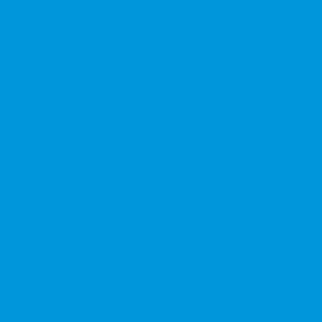 0098DC Solid Color Map Bright Cerulean Sky Blue
