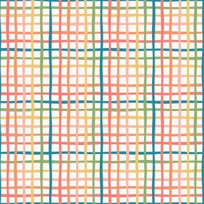 medium rainbow grid / B