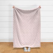 Kate Brushstroke Lattice III - Rosy - small repeat - Diagonal Gingham