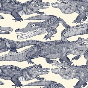 just alligators blue small