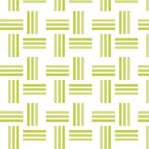 Maze - Green - Geometric - Minimalist - Kids - Labyrinth - Minimalist Wallpaper - Kids Wallpaper - Nursery - Abstract - Soft Lime - 