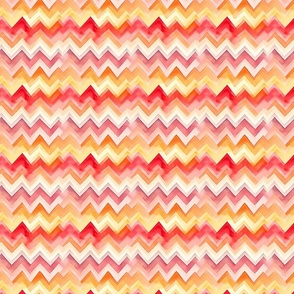 Peach Chevron 3