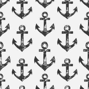 weathered anchors white