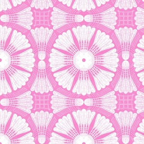 Badminton & Lace in Preppy Pink