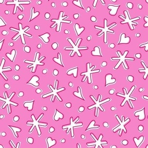 Ice baby snow sparkle pink