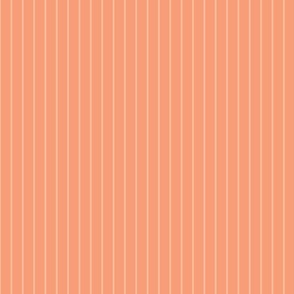 Vertical Stripe Pattern featuring Peach Fuzz - Pantone Color of the year for 2024 [larger scale]