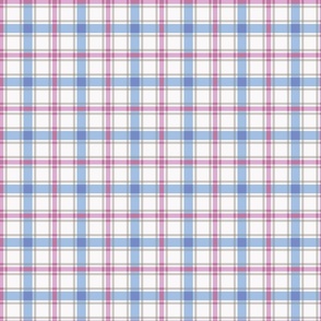 blue and pink plaid - small