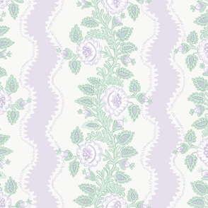 Etta Floral Stripe Lilac