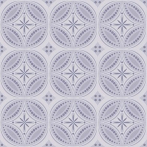 Moroccan Tiles (Pale Violet)