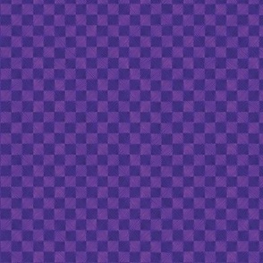  (Micro) Geometric checkered pattern “Scribbled chessboard” in purples and pink